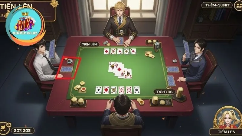 Hướng dẫn chơi Tiến lên miền Nam Rikvip